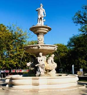 Statue in Budapest park